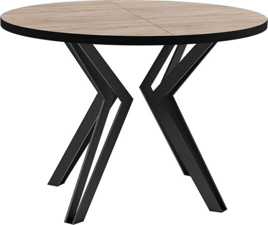Elan Spisebord 176 cm - Svart/Beige