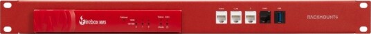 Rackmount.it WatchGuard rackmonteringssett 1U 19" rød Rackmount.it WatchGuard rackmonteringssett 1U 19" rød