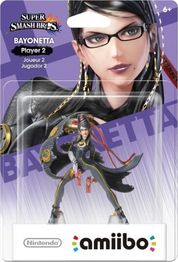 Nintendo Super Smash Bros Amiibo Figur Bayonetta Player 2