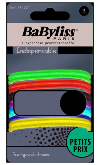 BABYLISS HÅRSTRIKKER 4 MM, 12 STK