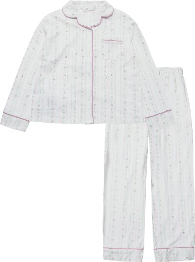 Mango Floral Print Pyjama Set NATURAL WHITE 152
