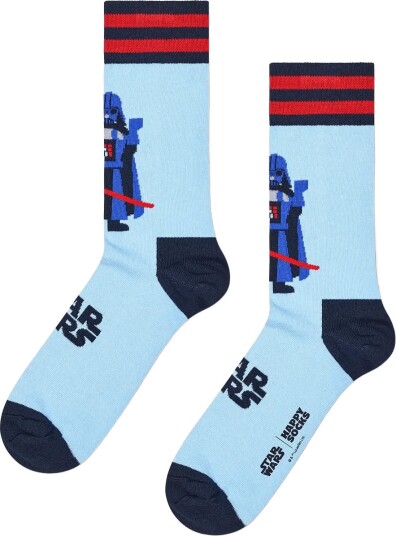 Happy Socks Star Wars™ Lord Vader Sock - LIGHT BLUE - 36-40