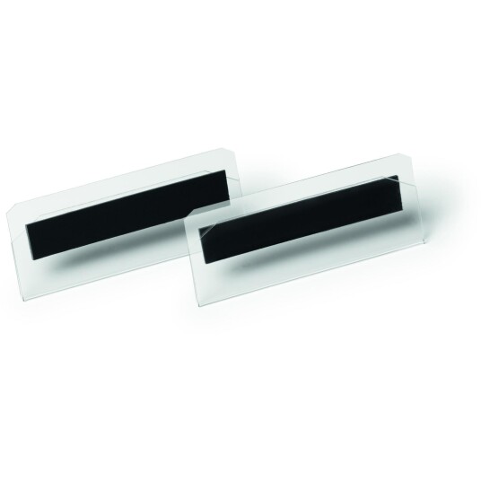 DURABLE Hard Cover lagerlommer m/magnet 43x100mm 10stk DURABLE Hard Cover lagerlommer m/magnet 43x100mm 10stk