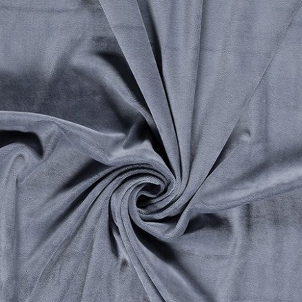 Balsløw Bomullsvelurstoff 150Cm 06 Denim 50Cm