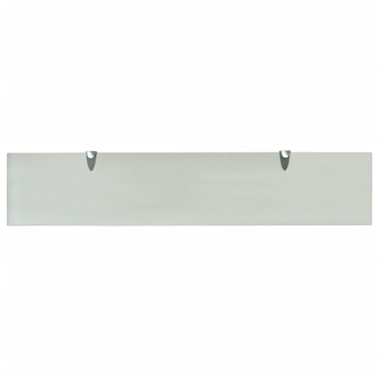 vidaXL Flytende hylle glass 100x20 cm 8 mm