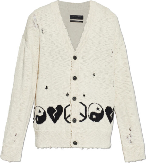 AllSaints Herre Strikkevarer Beige M,