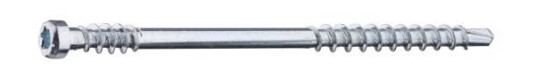 Grabber LTX62Z200 Listskrue med bits 3,3 x 62 mm 200-pakning Sink Innfesting