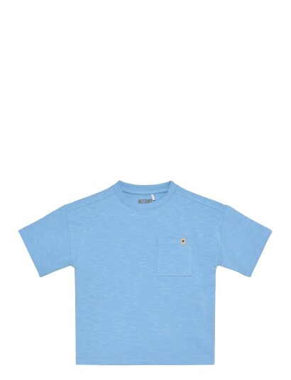 Huttelihut T Shirt Ss Blue 122
