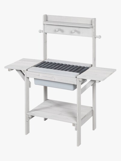 roba Outdoor Mud kitchen BBQ grå