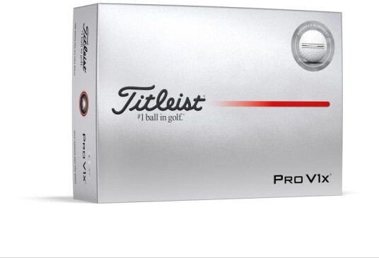 Titleist Pro V1x Enhanced Alignment - Black Stripe Titleist Pro V1x Enhanced Alignment - Black Stripe