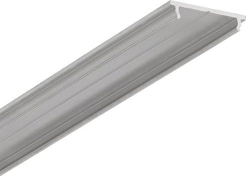 Topmet 1m aluminiumsprofil FIX12 Ubehandlet aluminium Topmet 1m aluminiumsprofil FIX12 Ubehandlet aluminium