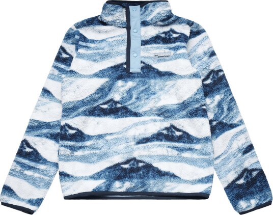 Columbia Sportswear Helvetia Ii Printed Half Snap Fleece RAINY DAY SUMMITS TONAL RAINY DAY 128