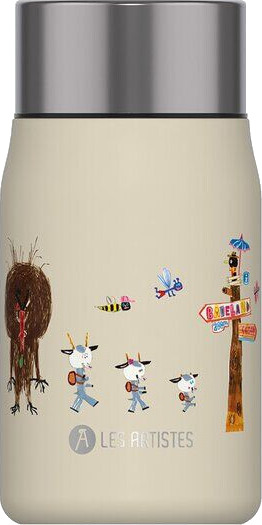 Les Artistes Bukkene Bruse mattermos 0,7L beige Les Artistes Bukkene Bruse mattermos 0,7L beige