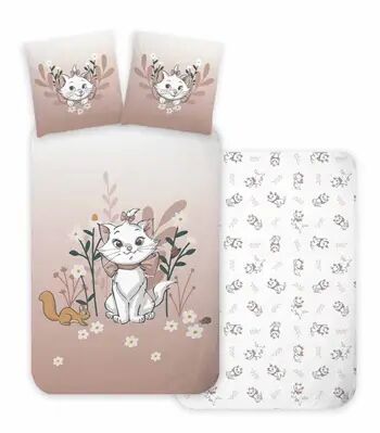 Borg Living Sengetøy til junior 100x140 cm - Marie - Aristocats sengesett - 100 % bomull