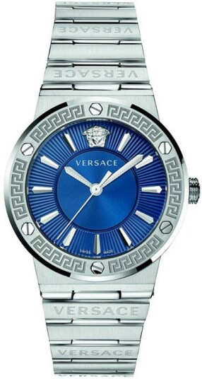 Versace Herreklokke VEVH00520 Greca Blå/Stål Ø38 mm