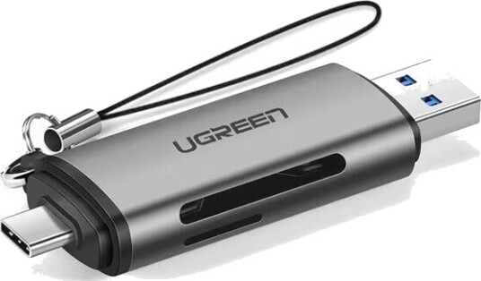 USB-C & USB til SD/MicroSD 5Gbps kortleseradapter fra Ugreen USB-C & USB til SD/MicroSD 5Gbps kortleseradapter fra Ugreen