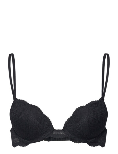 Etam Idole N*2 Plunge Push Up Bra Black C x 95