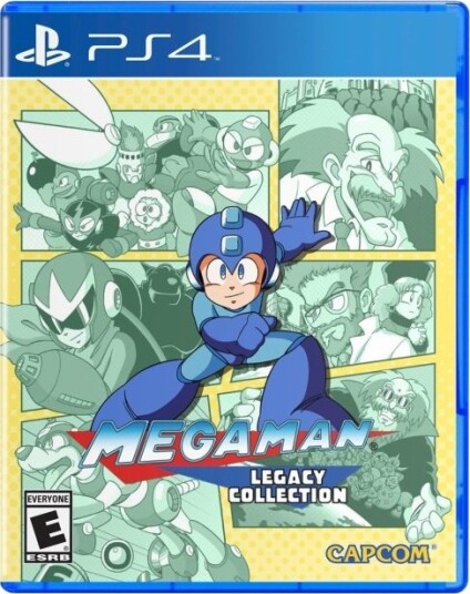 Mega Man Legacy Collections PS4 Spill Mega Man Legacy Collections PS4 Spill