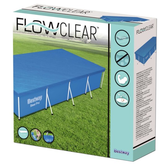 Bestway Bassengtrekk Flowclear 400x211 cm