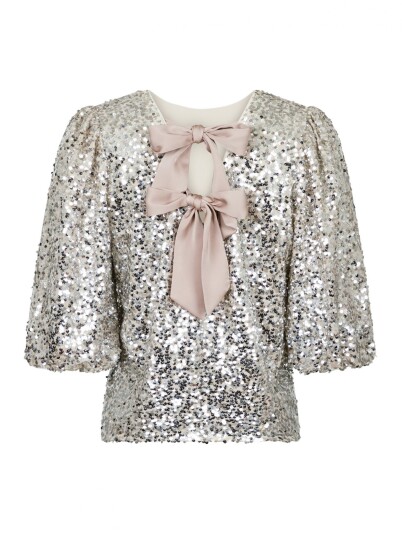 Neo Noir Lorraine Soft Satin Blouse
