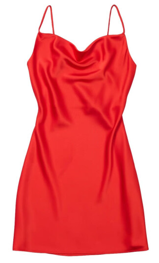 Holzweiler EIla short dress Kjole Rød 34 Holzweiler EIla short dress Kjole Rød 34