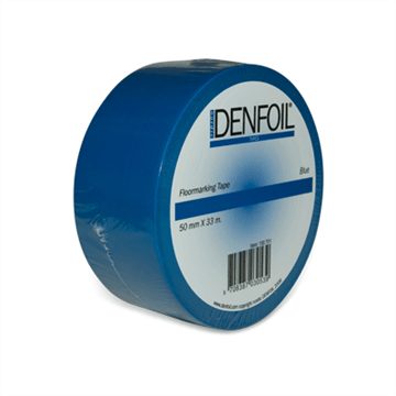 Gulvtape til oppmerking  50 mm x 33 m  Blå farge   