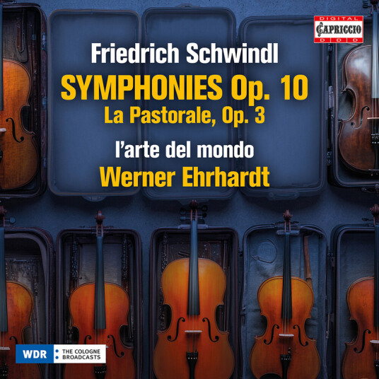 L'Arte Del Mondo Werner Ehrhardt Friedrich Schwindl Schwindl: Symphonies Op. 10 CD