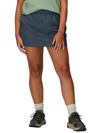 Marmot Womens"s Airexchange Upf 40 Skort Thunderhead M