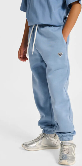 Hummel Bee joggebukse til barn Faded Denim 146