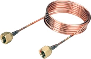 Danfoss Kapillarrør 1/4"" Indre Flare 500 Mm Kobber