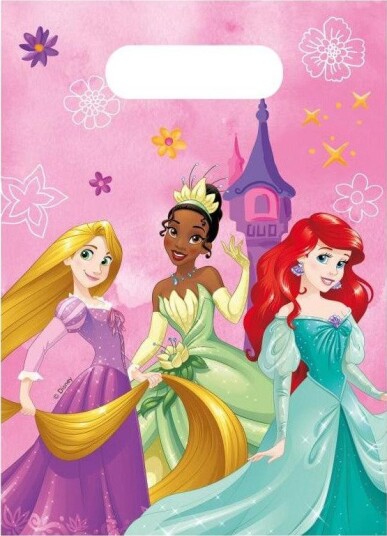 Disney Prinsesse Partyposer 23 cm 6 stk