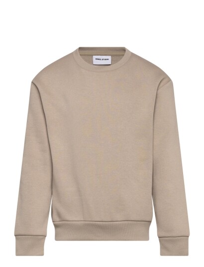 Enkel Studio O Neck Sweatshirt   Beige   116