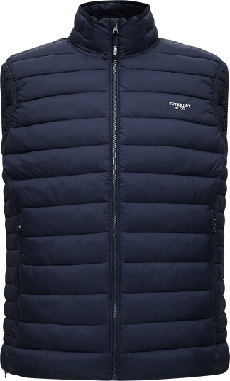 Superdry Sport Fuji Lite Padded Gilet ECLIPSE NAVY XXL