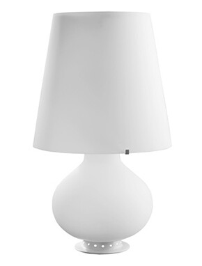 Fontanaarte Fontana 1853 Bordlampe Liten Hvit
