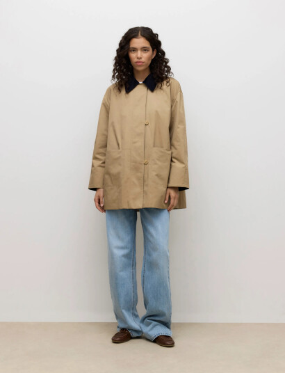 Vero Moda Awvickey Ls Coat Noos Beige 44 Vero Moda Awvickey Ls Coat Noos Beige 44