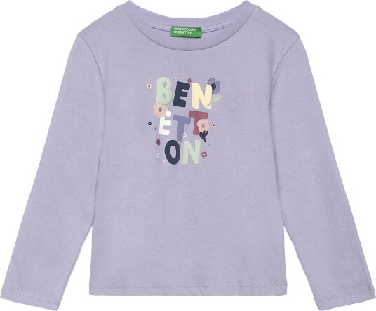 United Colors of Benetton T Shirt L/S   VIOLET   116