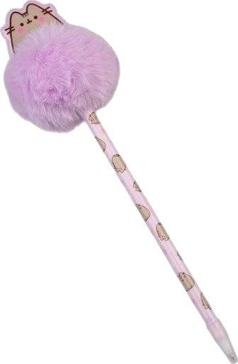 Pusheen Ballpoint pen with a pompom from the Moments collection
