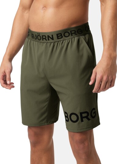 Björn Borg Borg 9" Shorts Forest Night S Treningsshorts Björn Borg Borg 9" Shorts Forest Night S Treningsshorts