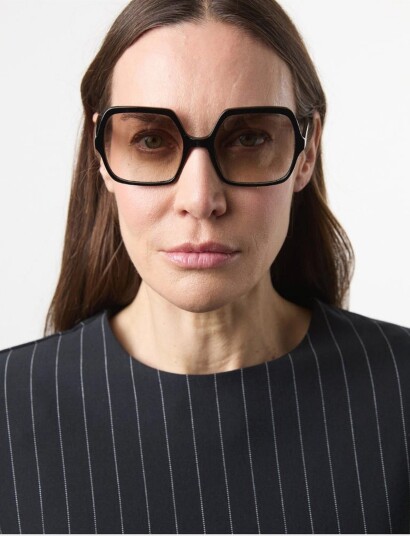 GLAS Eyewear Natalie Black Tinted   Black   0.0