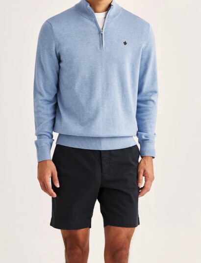 Morris Riley Half Zip Blue XL Morris Riley Half Zip Blue XL