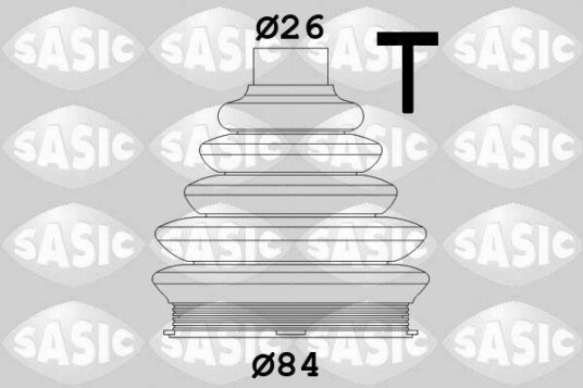 Sasic Mansjett drivaksel SASIC 1900016