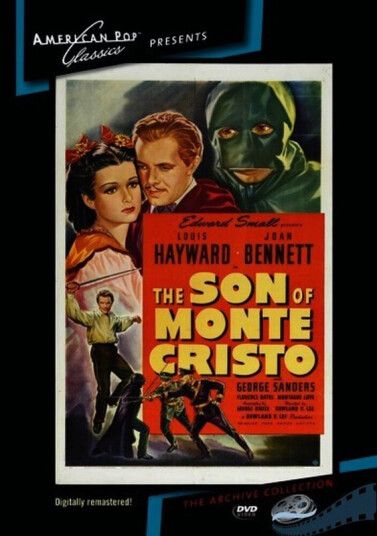 The Son Of Monte Cristo DVD