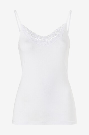 Vero Moda Singlet vmInge Lace Singlet Hvit