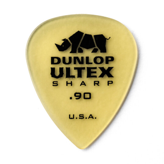 Dunlop Ultex Sharp 0.90mm 6 Pick Pack