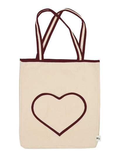 Design Letters In My Heart. Travel Bag - Beige - 40X 17X 45CM Design Letters In My Heart. Travel Bag - Beige - 40X 17X 45CM