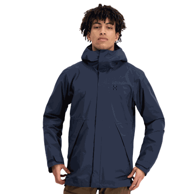 Haglöfs velum jacket men skalljakke blue xxl Haglöfs velum jacket men skalljakke blue xxl