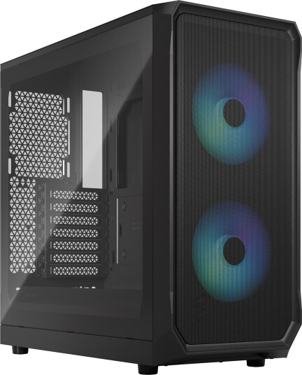 Fractal Design Focus 2 RGB ATX Herdet glass Matt svart Fractal Design Focus 2 RGB ATX Herdet glass Matt svart