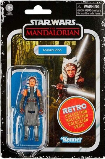 Hasbro Star Wars The Mandalorian Retro Collection Ahsoka Tano Figur 9,5 cm