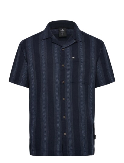Rip Curl Classic Surf Weaver S/S Shirt   Navy   M