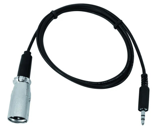 EUROLITE DMX-adapter IN jack 3,5/XLR 1m EUROLITE DMX-adapter IN jack 3,5/XLR 1m
